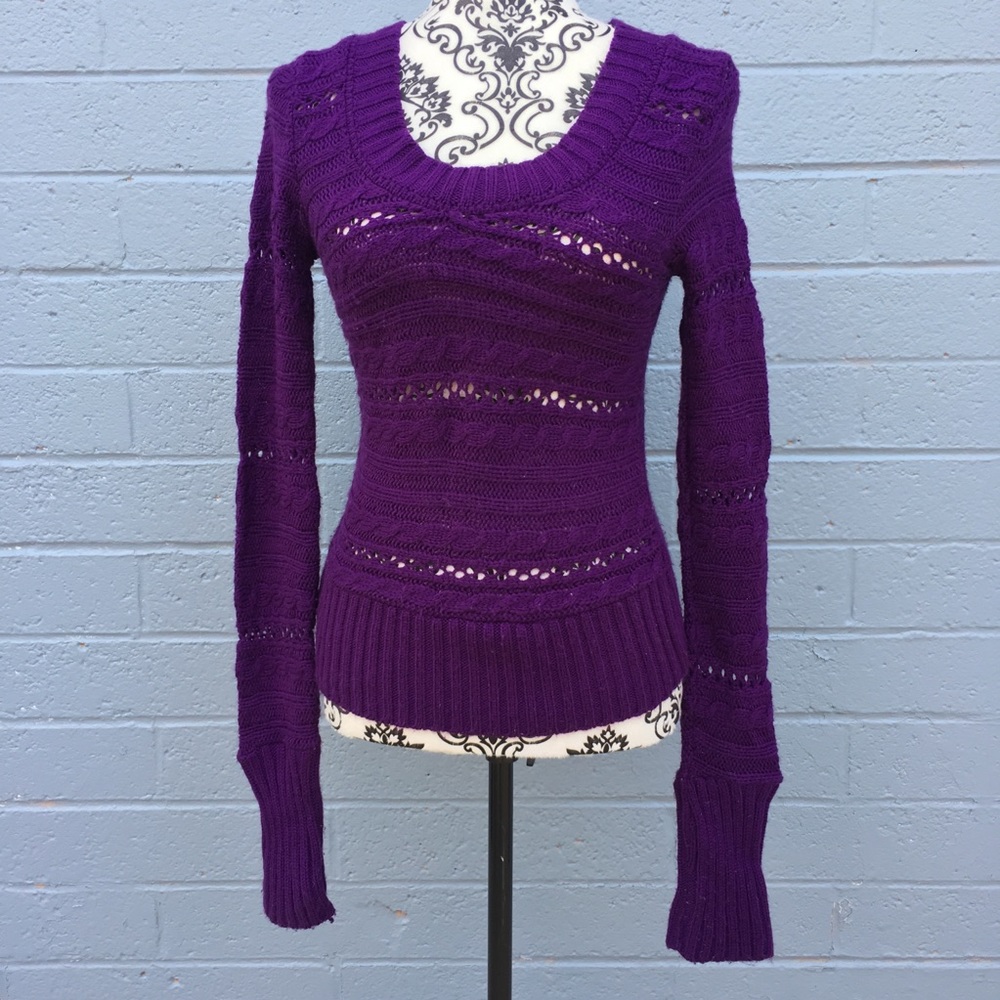 DELIA*S Purple sweater